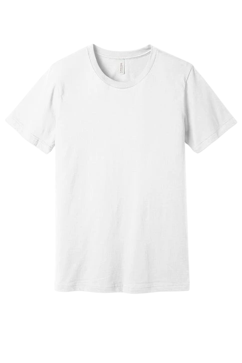 Bella + Canvas - Jersey Tee - White Color Options