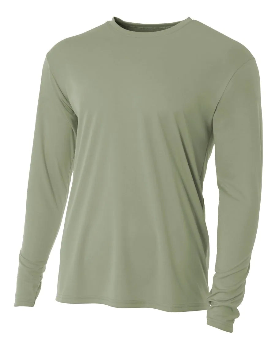 Cooling Performance Long Sleeve - Blues & Green