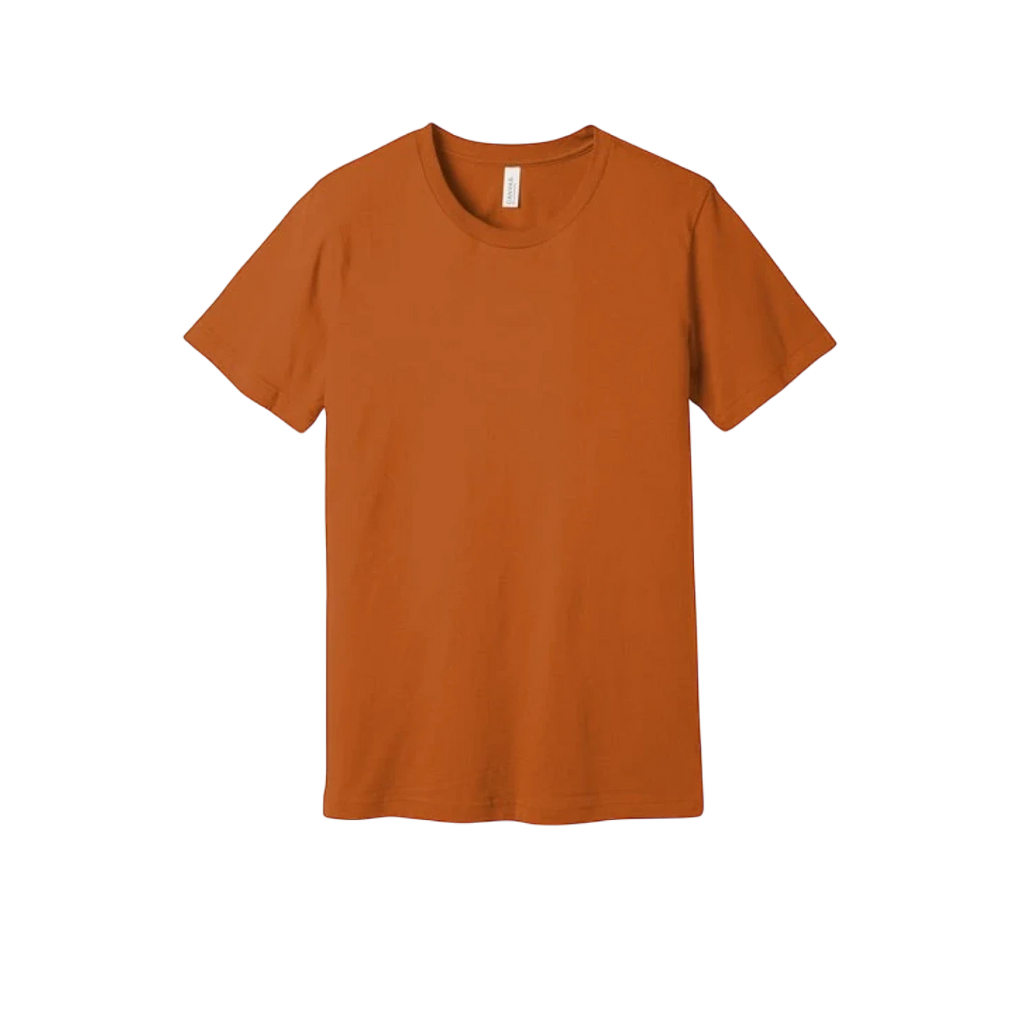 Bella + Canvas - Jersey Tee - Orange & Brown Color Options