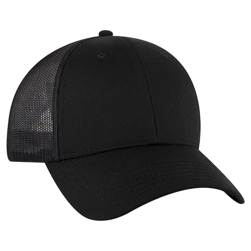 Otto 6 Panel Low Profile Mesh Back Trucker Hat