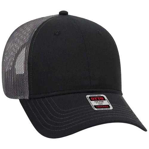 Otto 6 Panel Low Profile Mesh Back Trucker Hat