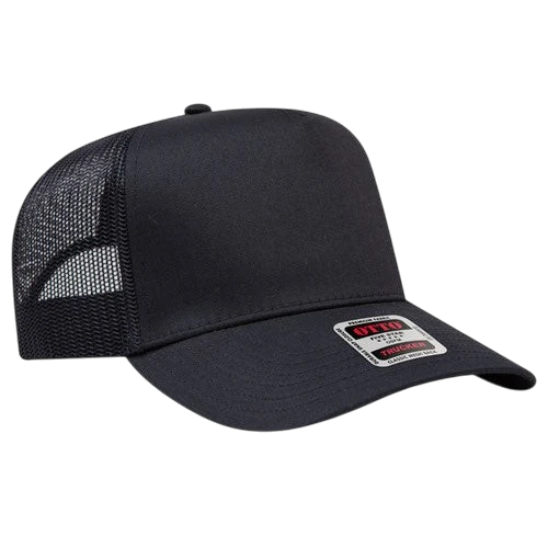 OTTO CAP® 5 Panel Mid Profile Mesh Back Trucker Hat