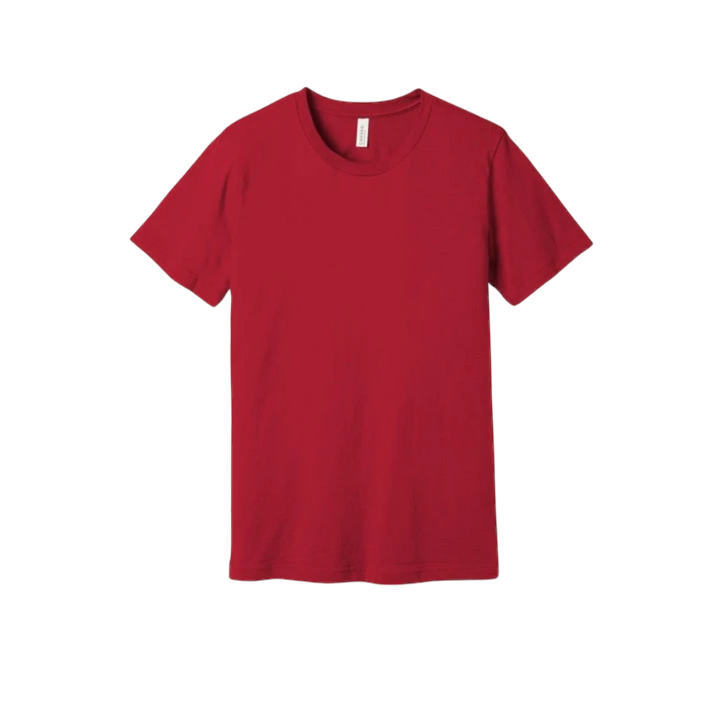 Bella + Canvas - Jersey Tee - Pink & Red Color Options