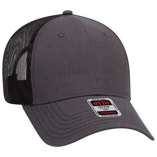 Otto 6 Panel Low Profile Mesh Back Trucker Hat