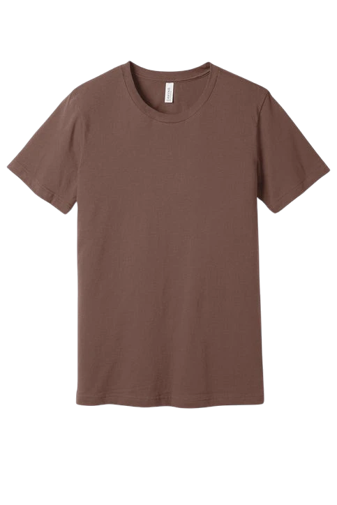 Bella + Canvas - Jersey Tee - Orange & Brown Color Options
