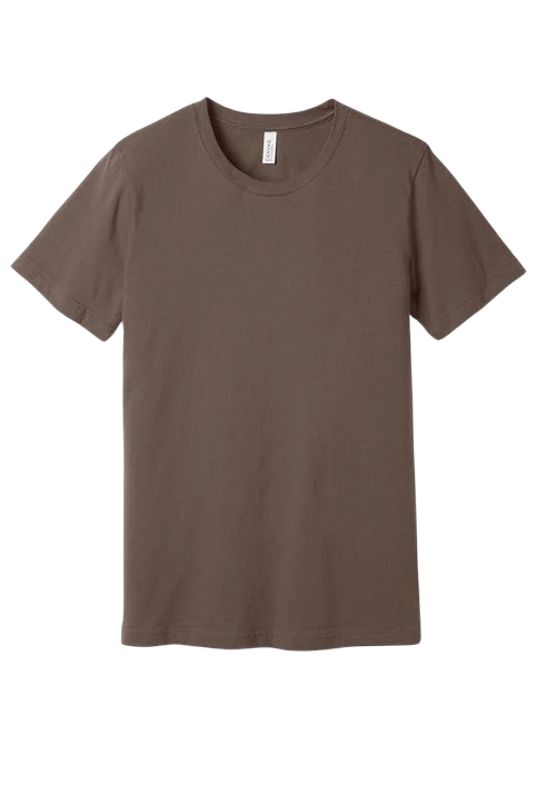 Bella + Canvas - Jersey Tee - Orange & Brown Color Options