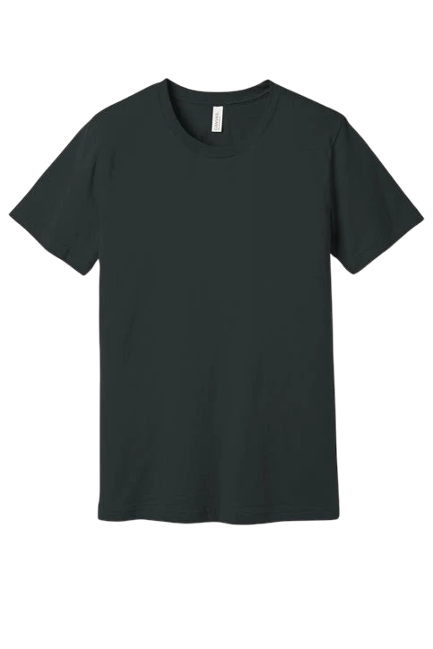 Bella + Canvas - Jersey Tee - Black & Grey Color Options