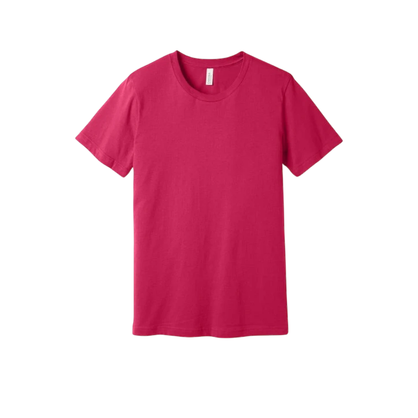 Bella + Canvas - Jersey Tee - Pink & Red Color Options