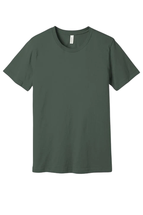 Bella + Canvas - Jersey Tee - Green Color Options
