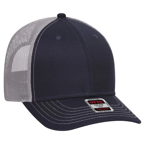 Otto 6 Panel Low Profile Mesh Back Trucker Hat
