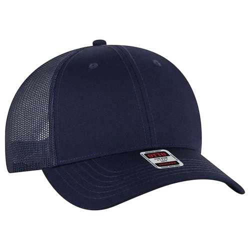 Otto 6 Panel Low Profile Mesh Back Trucker Hat