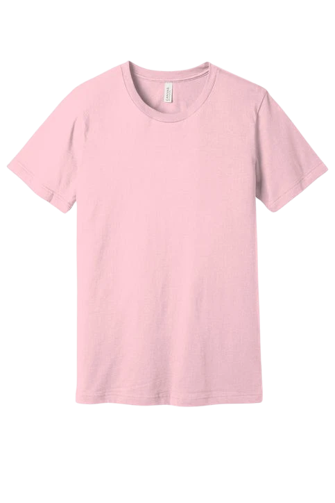 Bella + Canvas - Jersey Tee - Pink & Red Color Options