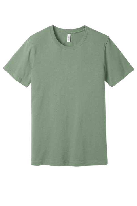 Bella + Canvas - Jersey Tee - Green Color Options