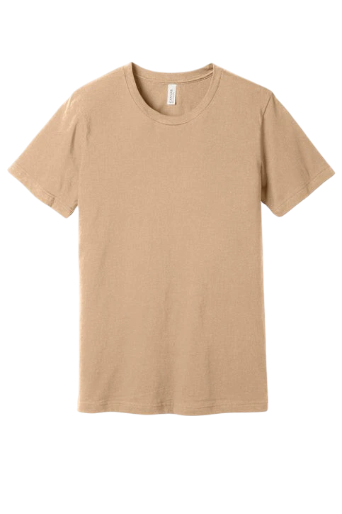 Bella + Canvas - Jersey Tee - Orange & Brown Color Options