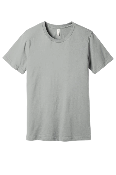 Bella + Canvas - Jersey Tee - Black & Grey Color Options
