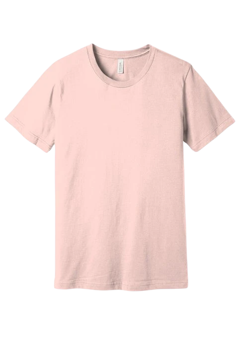 Bella + Canvas - Jersey Tee - Pink & Red Color Options