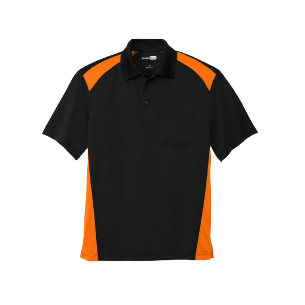 Two Way Colorblock Pocket Polo