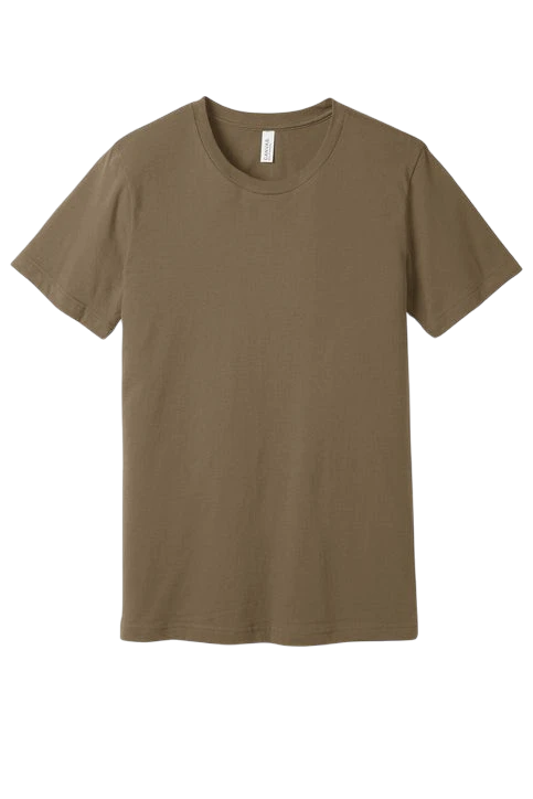 Bella + Canvas - Jersey Tee - Orange & Brown Color Options
