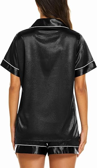 Silk Pajama Set - Shorts