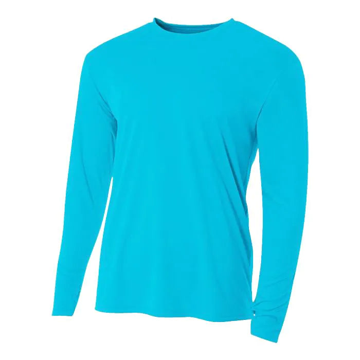 Cooling Performance Long Sleeve - Blues & Green