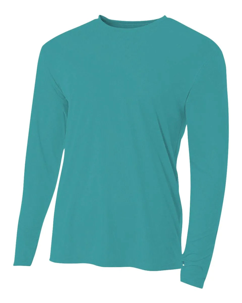Cooling Performance Long Sleeve - Blues & Green