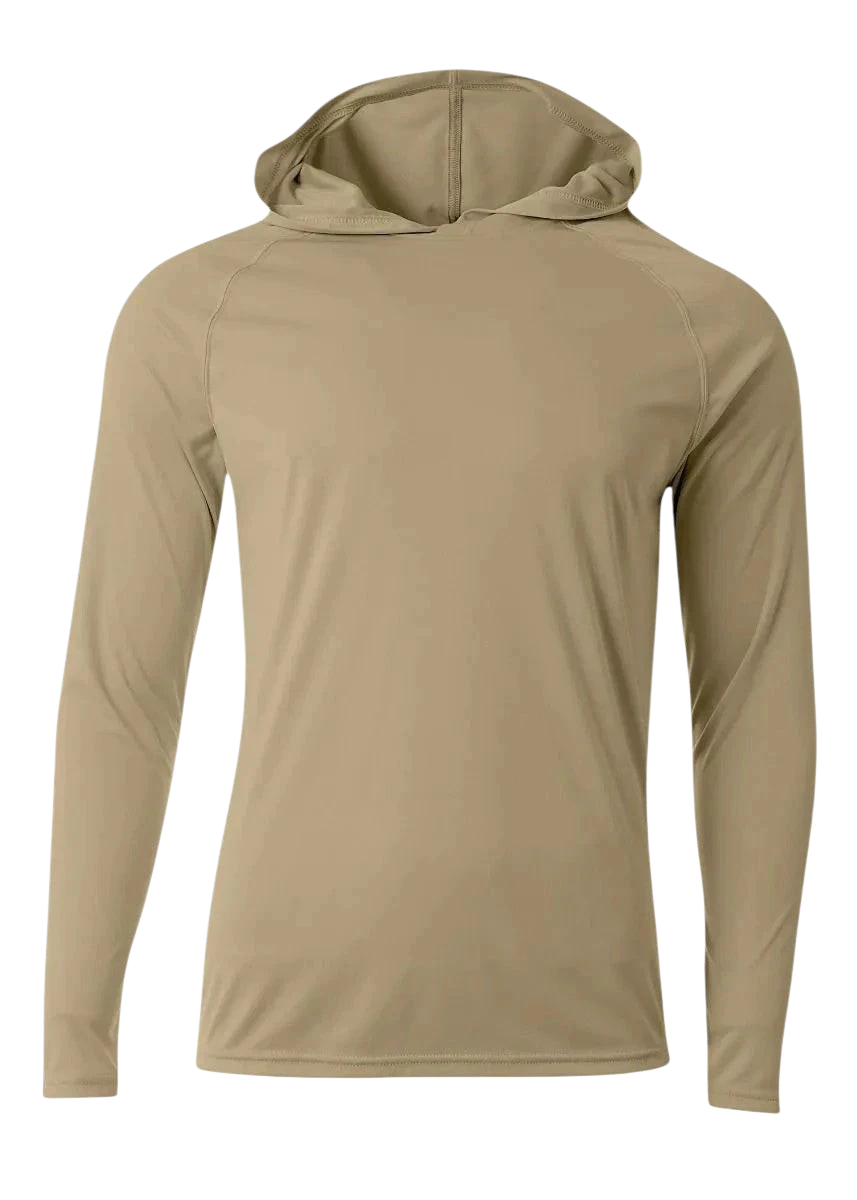 Cooling Performance Long Sleeve Hooded Tee