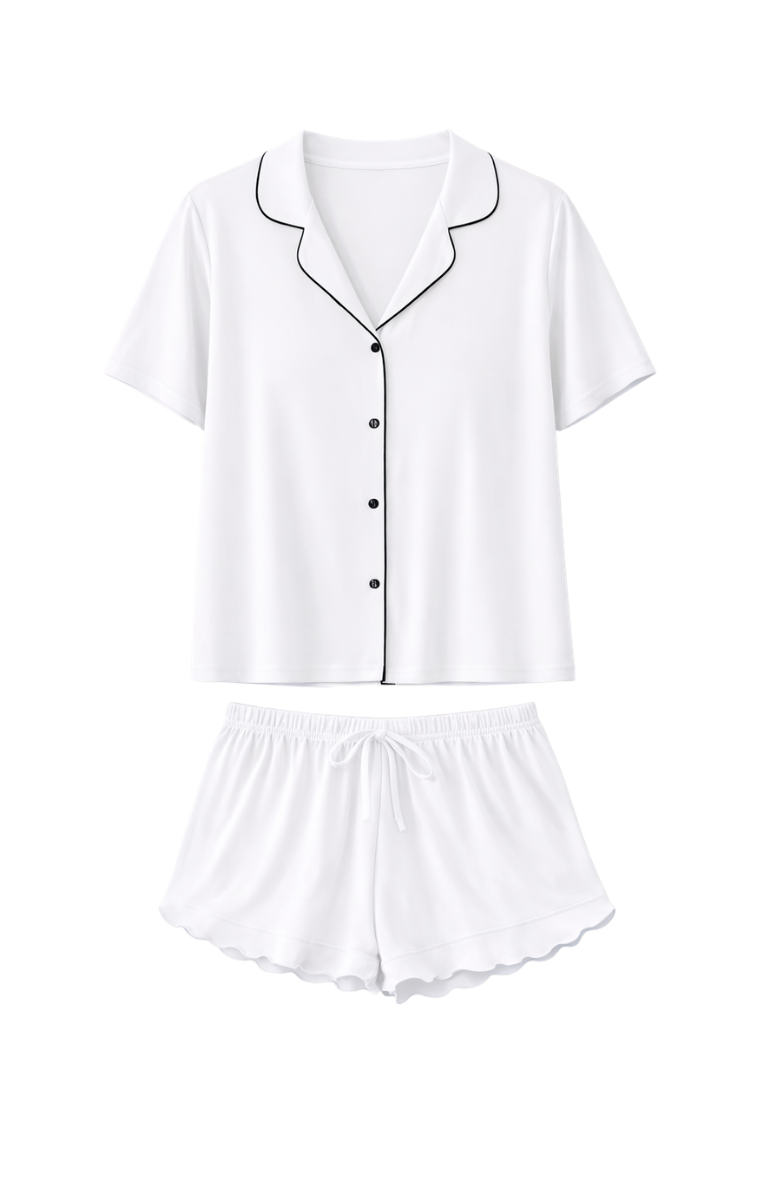 Cotton Pajama Set - Shorts