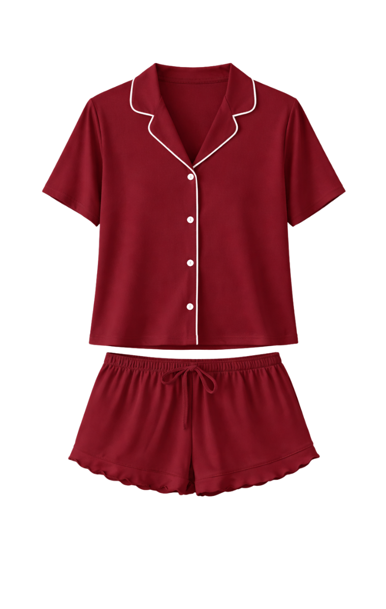 Cotton Pajama Set - Shorts