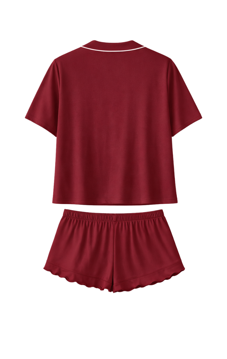 Cotton Pajama Set - Shorts