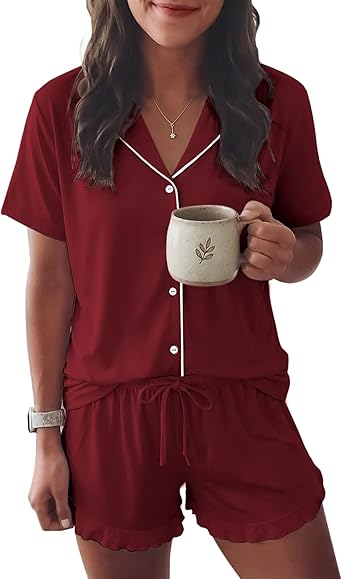 Cotton Pajama Set - Shorts